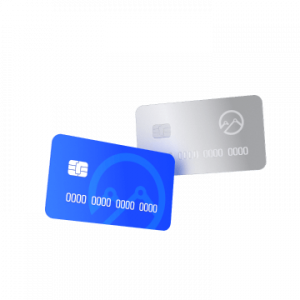 A virtual crypto-backed credit card with a global credit score